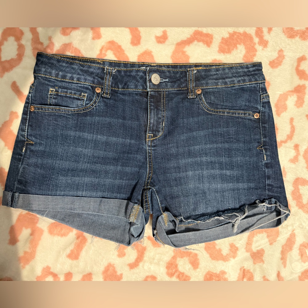 Aeropostale Dark Blue Denim Shorts